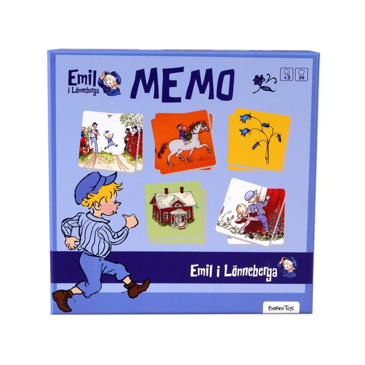 Barbo Toys Emil memo in de groep SPEELGOED, KINDER- & BABYPRODUCTEN / Spelletje / Kinderspellen bij TP E-commerce Nordic AB (C79962)