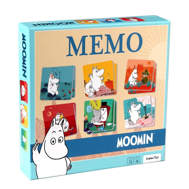 Barbo Toys Moomin memo in de groep SPEELGOED, KINDER- & BABYPRODUCTEN / Spelletje / Kinderspellen bij TP E-commerce Nordic AB (C79963)