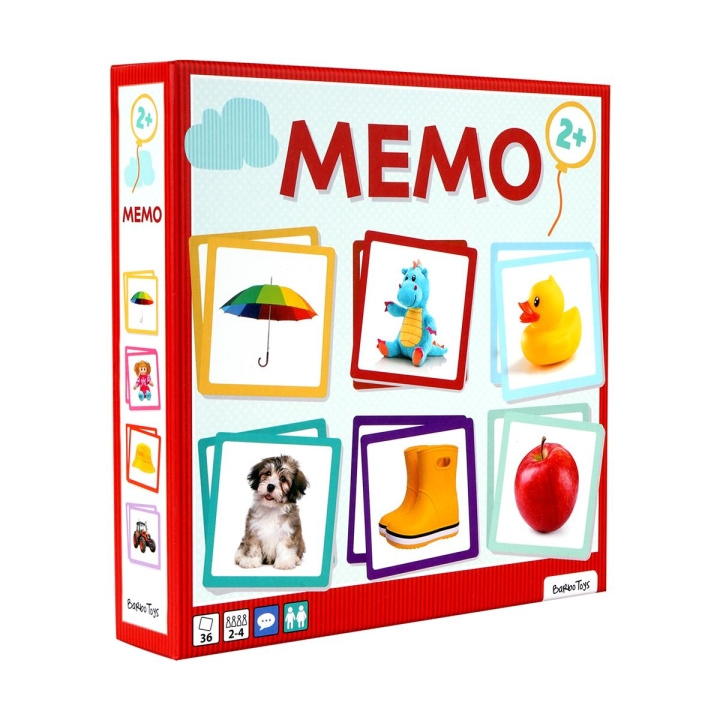 Barbo Toys Babro Klassiek Mijn eerste memo in de groep SPEELGOED, KINDER- & BABYPRODUCTEN / Speelgoed / Bordspellen / Kinderspellen bij TP E-commerce Nordic AB (C79964)