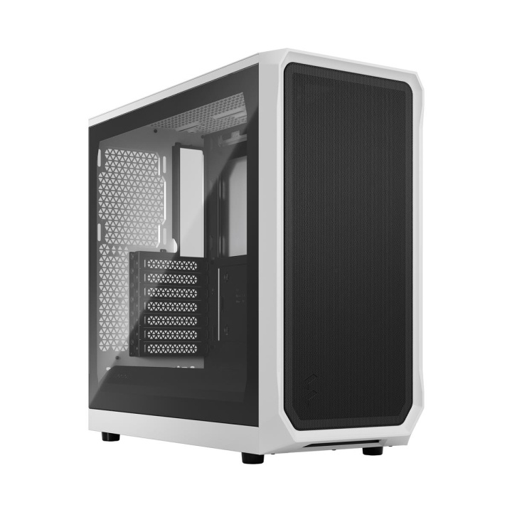 Fractal Design Focus 2 Wit TG Heldere Tint in de groep COMPUTERS & RANDAPPARATUUR / Computeronderdelen / Chassis bij TP E-commerce Nordic AB (C79983)