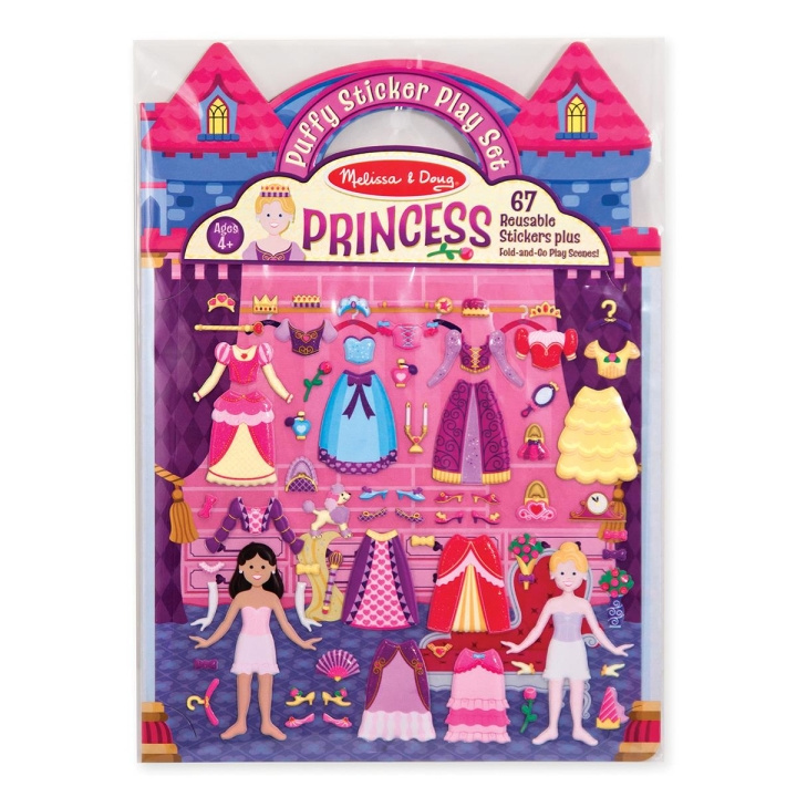 Melissa & Doug Herbruikbare bladerdeegstickers speelset prinses in de groep SPEELGOED, KINDER- & BABYPRODUCTEN / Speelgoed / Ambachten bij TP E-commerce Nordic AB (C79993)