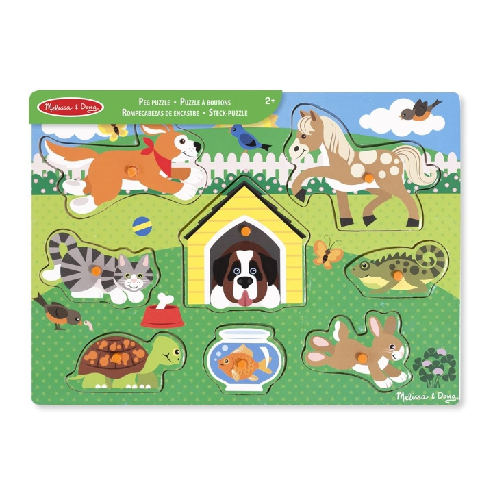 Melissa & Doug Houten puzzel huisdieren in de groep SPEELGOED, KINDER- & BABYPRODUCTEN / Speelgoed / Kinderpuzzel bij TP E-commerce Nordic AB (C80001)