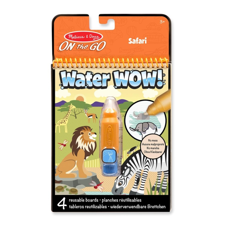 Melissa & Doug Water WOW! Safari in de groep SPEELGOED, KINDER- & BABYPRODUCTEN / Speelgoed / Tekenen & Tellen bij TP E-commerce Nordic AB (C80003)