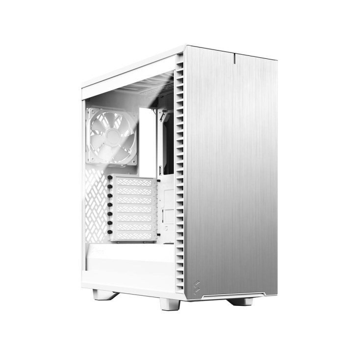 Fractal Design Define 7 Compact Helder Gehard Glas Wit in de groep COMPUTERS & RANDAPPARATUUR / Computeronderdelen / Chassis bij TP E-commerce Nordic AB (C80004)