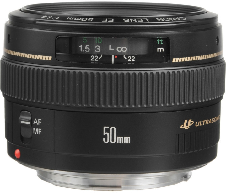 Canon EF 50mm f/1.4 USM normaal objectief in de groep HOME ELECTRONICS / Foto & Video / Fotoapparatuur / Cameralenzen en accessoires bij TP E-commerce Nordic AB (C80012)