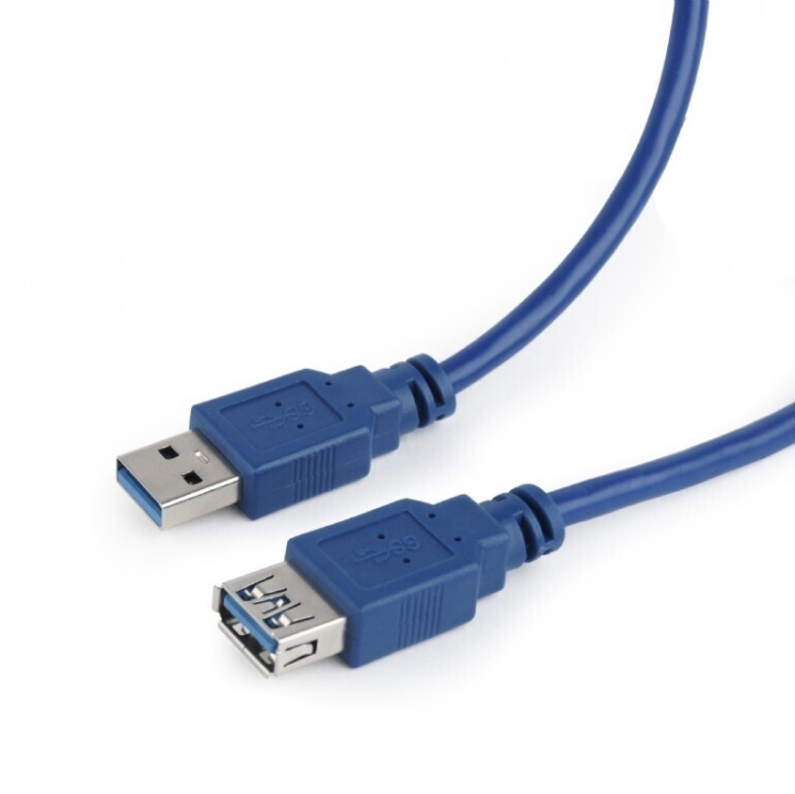 Cablexpert 3.0 m USB 3.0 A - A verlengkabel in de groep COMPUTERS & RANDAPPARATUUR / Computerkabels / USB / USB-A / Kabels bij TP E-commerce Nordic AB (C80030)