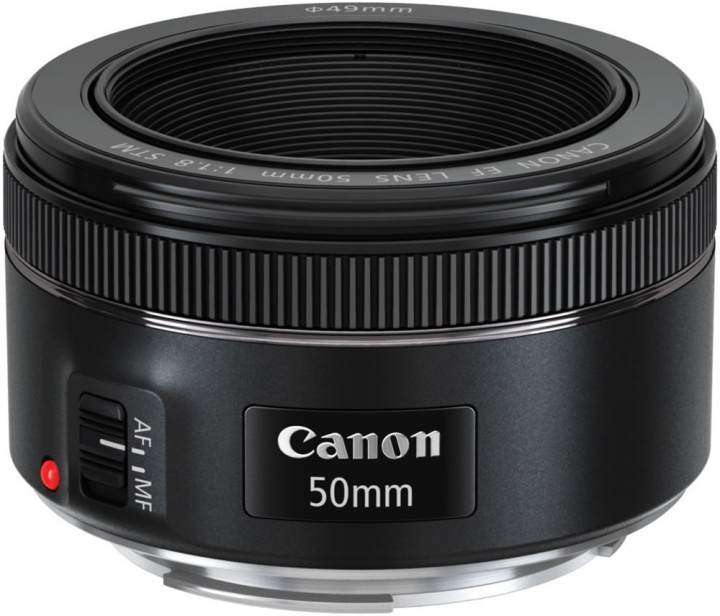 Canon EF 50mm f/1.8 STM normaal objectief in de groep HOME ELECTRONICS / Foto & Video / Fotoapparatuur / Cameralenzen en accessoires bij TP E-commerce Nordic AB (C80103)