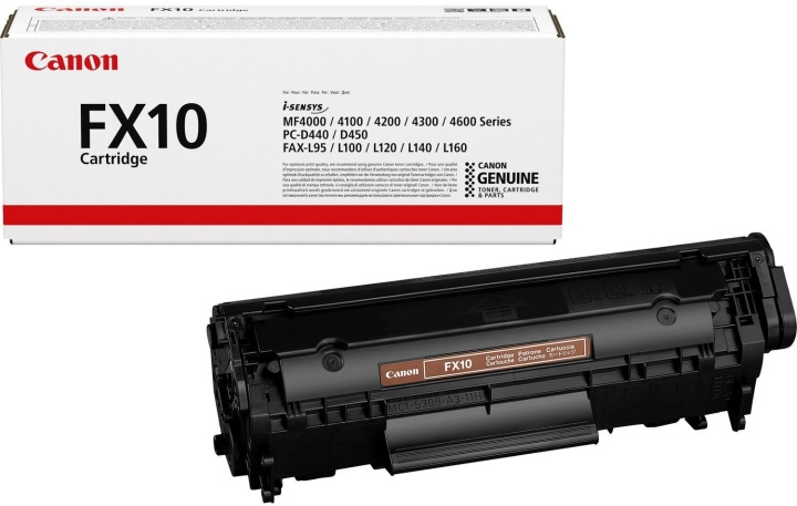 Canon FX-10 laserinktcartridge, zwart in de groep COMPUTERS & RANDAPPARATUUR / Printers & Accessoires / Inkt & Toner / Inktpatronen / Canon bij TP E-commerce Nordic AB (C80126)