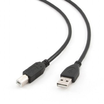 Cablexpert USB 2.0 A - B, male naar male kabel, 4,5 m in de groep COMPUTERS & RANDAPPARATUUR / Computerkabels / USB / USB-A bij TP E-commerce Nordic AB (C80184)