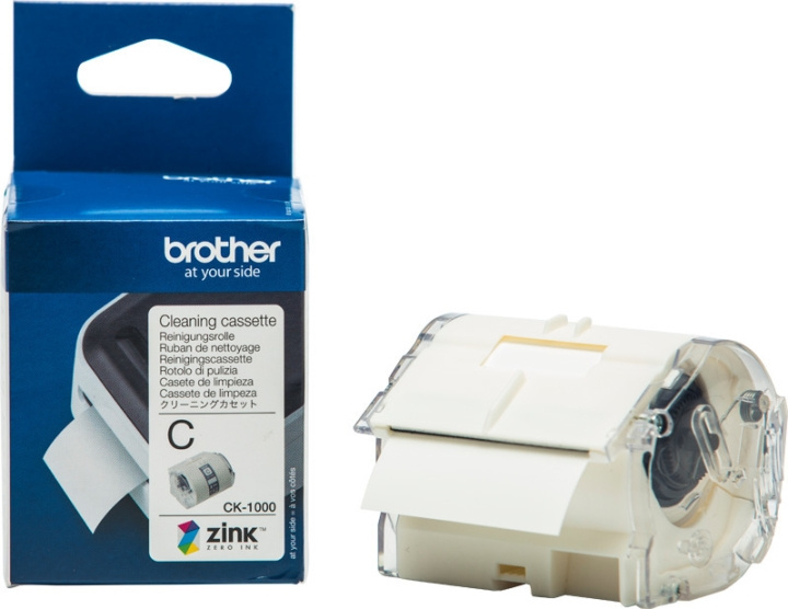 Brother CK1000 printkop reinigingscartridge, breedte 50 mm in de groep COMPUTERS & RANDAPPARATUUR / Printers & Accessoires / Printers / Label machines & Accessoires / Etiketten bij TP E-commerce Nordic AB (C80190)