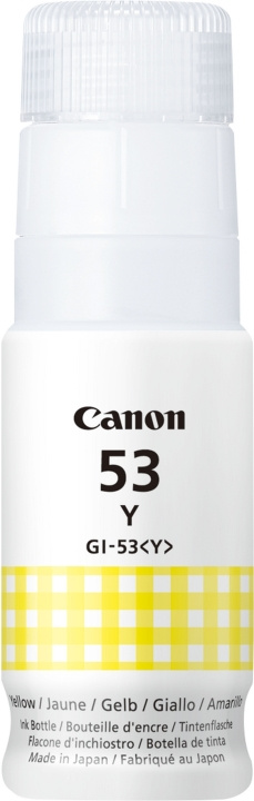 Canon GI-53Y zwart flesje, geel in de groep COMPUTERS & RANDAPPARATUUR / Printers & Accessoires / Inkt & Toner / Inktpatronen / Canon bij TP E-commerce Nordic AB (C80333)