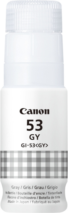 Canon GI-53GY zwart flesje, grijs in de groep COMPUTERS & RANDAPPARATUUR / Printers & Accessoires / Inkt & Toner / Inktpatronen / Canon bij TP E-commerce Nordic AB (C80335)