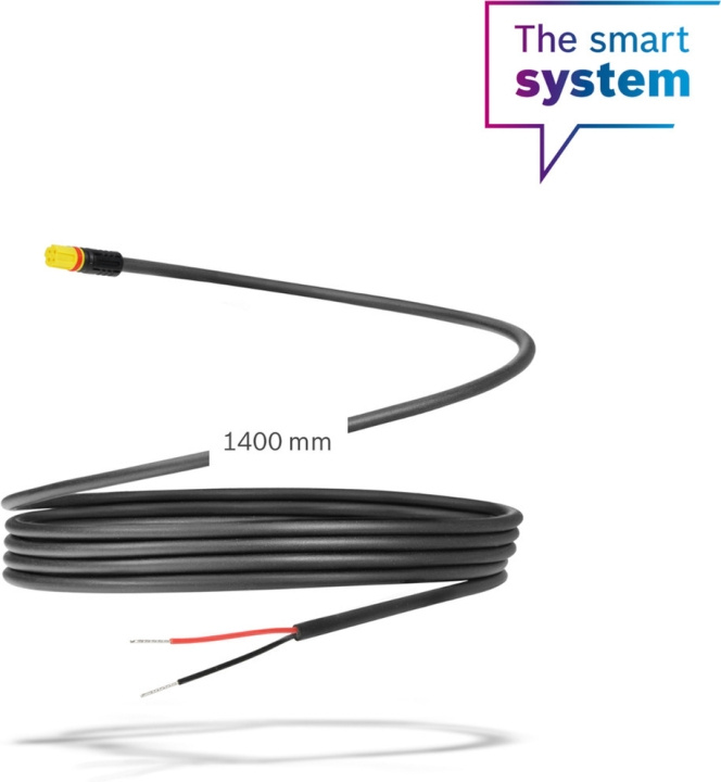 Bosch Stroomkabel, 1400 mm (BCH3350_1400) in de groep SPORT, VRIJE TIJD & HOBBY / Sportuitrusting / Fietsaccessoires / Overige fietsaccessoires bij TP E-commerce Nordic AB (C80339)