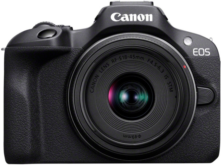 Canon EOS R100 microsysteemcamera + RF-S 18-45 mm IS STM + RF-S 55-210 mm F5-7.1 IS STM objectieven in de groep HOME ELECTRONICS / Foto & Video / Camera\'s bij TP E-commerce Nordic AB (C80390)