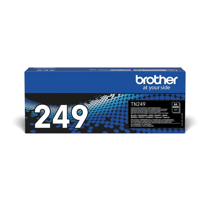 Brother TN249BK laserinktcartridge, zwart in de groep COMPUTERS & RANDAPPARATUUR / Printers & Accessoires / Inkt & Toner / Inktpatronen / Brother bij TP E-commerce Nordic AB (C80402)