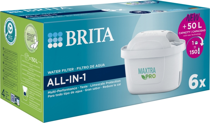 BRITA Maxtra Pro filter, 6 stuks in de groep HUISHOUDEN & TUIN / Keukengerei / Overige keukengereedschap bij TP E-commerce Nordic AB (C80442)