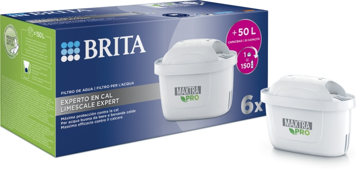 BRITA Maxtra Pro ontkalkingsfilter, 6 stuks in de groep HUISHOUDEN & TUIN / Huishoudelijke apparaten / Koffiezetapparaten en accessoires / Filters & Accessoires bij TP E-commerce Nordic AB (C80446)