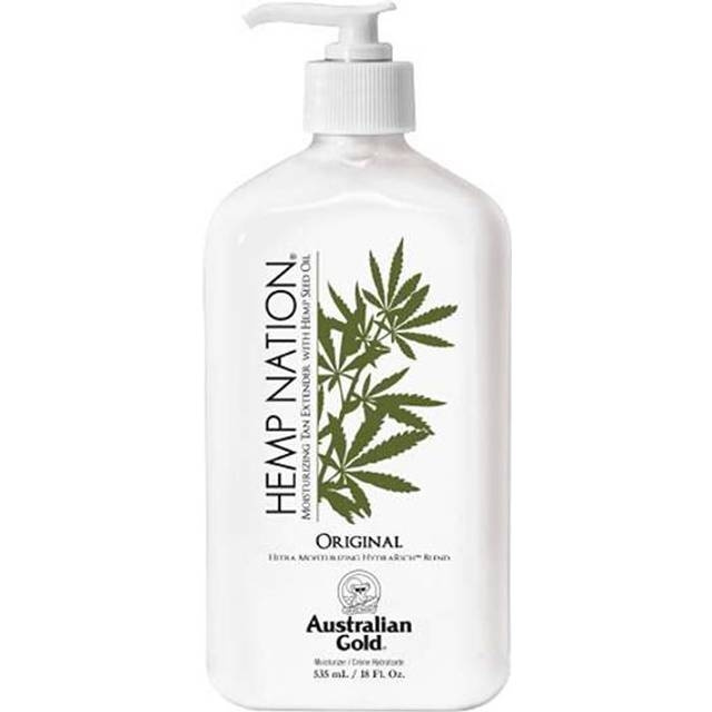 Australian Gold Hemp Nation Original Tan Extender Body Lotion 535 ml in de groep BEAUTY & HEALTH / Huidsverzorging / Lichaamsverzorging / Body lotion bij TP E-commerce Nordic AB (C80521)