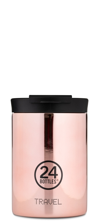 24Bottles - Travel Tumbler 0,35 L - Rose Gold (24B613) in de groep SPORT, VRIJE TIJD & HOBBY / Buitenrecreatie / Thermosflessen & Waterflessen bij TP E-commerce Nordic AB (C80551)