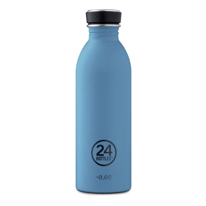 24Bottles - Urban fles 0,5 L - Steen afwerking - Poederblauw (24B700) in de groep SPORT, VRIJE TIJD & HOBBY / Buitenrecreatie / Thermosflessen & Waterflessen bij TP E-commerce Nordic AB (C80558)