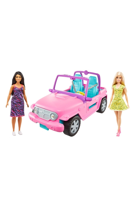 Barbie Voertuig en 2 poppen (GVK02) in de groep SPEELGOED, KINDER- & BABYPRODUCTEN / Speelgoed / Docks & Accessoires bij TP E-commerce Nordic AB (C80566)