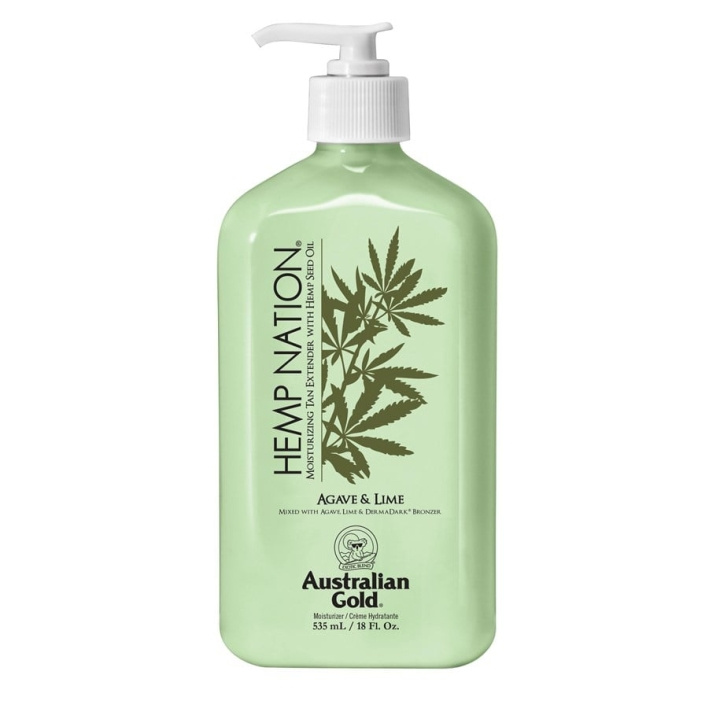 Australian Gold Hemp Nation Agave & Lime Tan Extender Body Lotion 535 ml in de groep BEAUTY & HEALTH / Huidsverzorging / Lichaamsverzorging / Body lotion bij TP E-commerce Nordic AB (C80576)