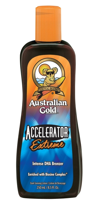 Australian Gold Accelerator Extreme Lotion 250 ml in de groep BEAUTY & HEALTH / Huidsverzorging / Zonnebank / Bruin zonder zon bij TP E-commerce Nordic AB (C80592)