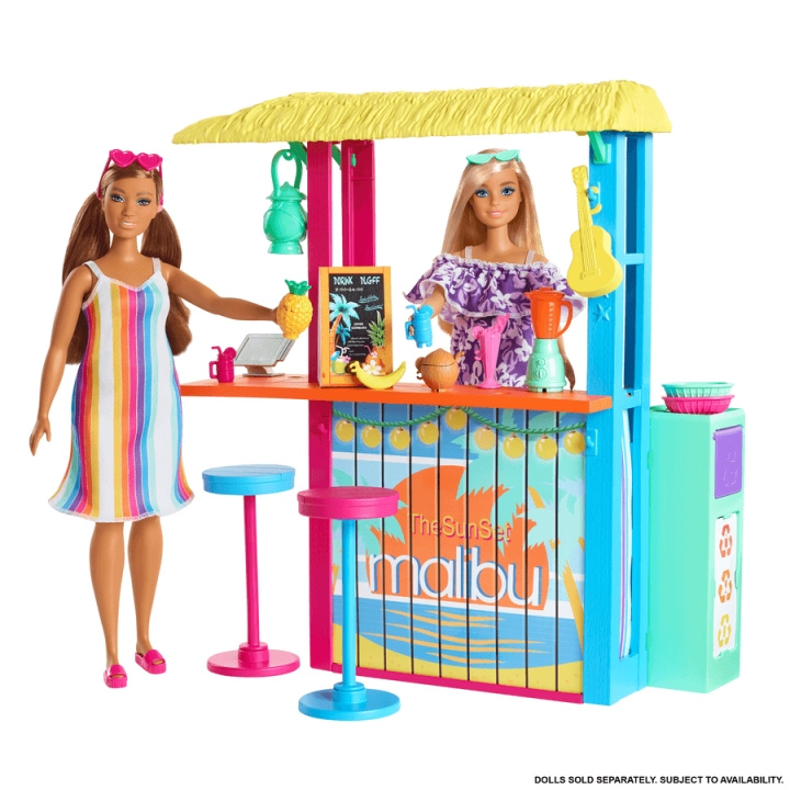 Barbie The Ocean Beach Shack Speelset (GYG23) in de groep SPEELGOED, KINDER- & BABYPRODUCTEN / Speelgoed / Docks & Accessoires bij TP E-commerce Nordic AB (C80606)