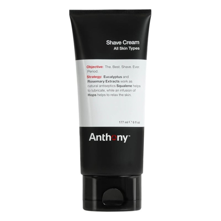 Anthony Scheercrème 177 ml in de groep BEAUTY & HEALTH / Haar & Styling / Scheren & Trimmen / Scheermessen & Accessoires bij TP E-commerce Nordic AB (C80612)