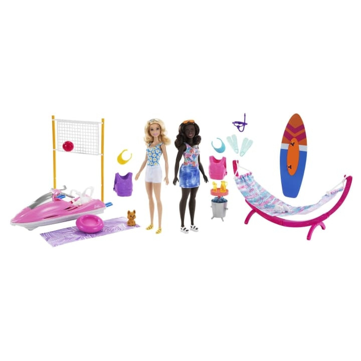 Barbie Strandvrienden (HBX06) in de groep SPEELGOED, KINDER- & BABYPRODUCTEN / Speelgoed / Docks & Accessoires bij TP E-commerce Nordic AB (C80626)