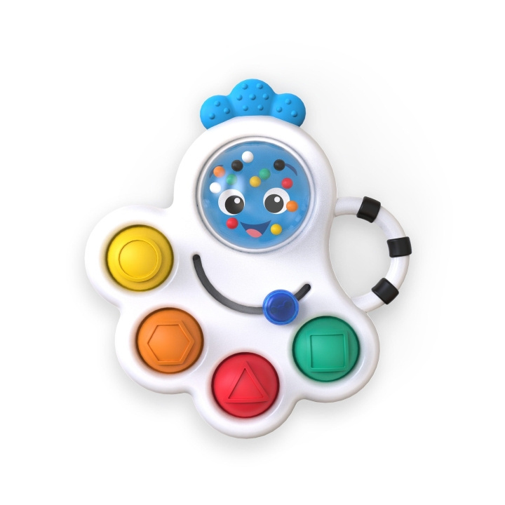 Baby Einstein Opus\'s Shape Pops™ Sensory Rattle & Teether - (BE-12684) in de groep SPEELGOED, KINDER- & BABYPRODUCTEN / Babyspeelgoed / Activiteitenspeelgoed bij TP E-commerce Nordic AB (C80636)