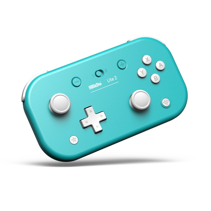 8Bitdo Lite 2 BT Gamepad - Turquoise in de groep HOME ELECTRONICS / Spelconsoles en accessoires / Nintendo Switch / Accessoires bij TP E-commerce Nordic AB (C80645)