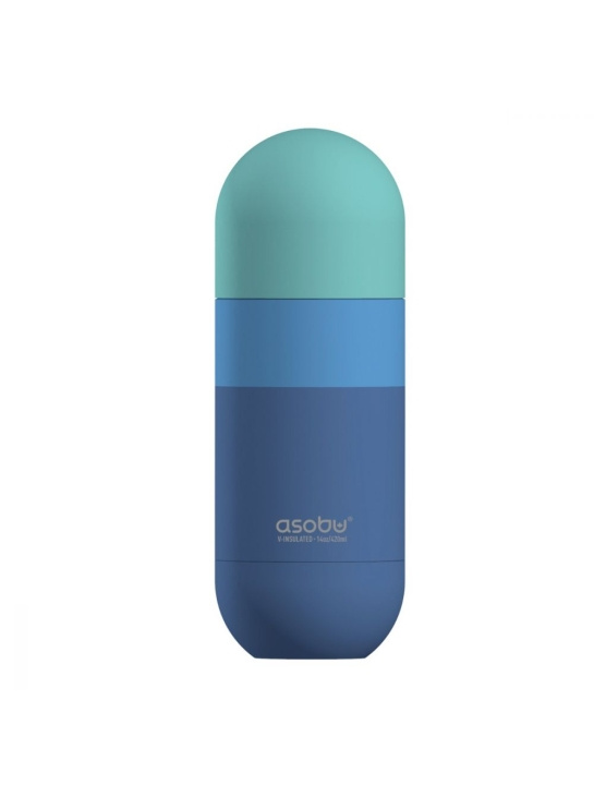 Asobu Orb drinkfles 400ml - Multi Pastel blauw - (84259104365) in de groep SPORT, VRIJE TIJD & HOBBY / Buitenrecreatie / Thermosflessen & Waterflessen bij TP E-commerce Nordic AB (C80657)