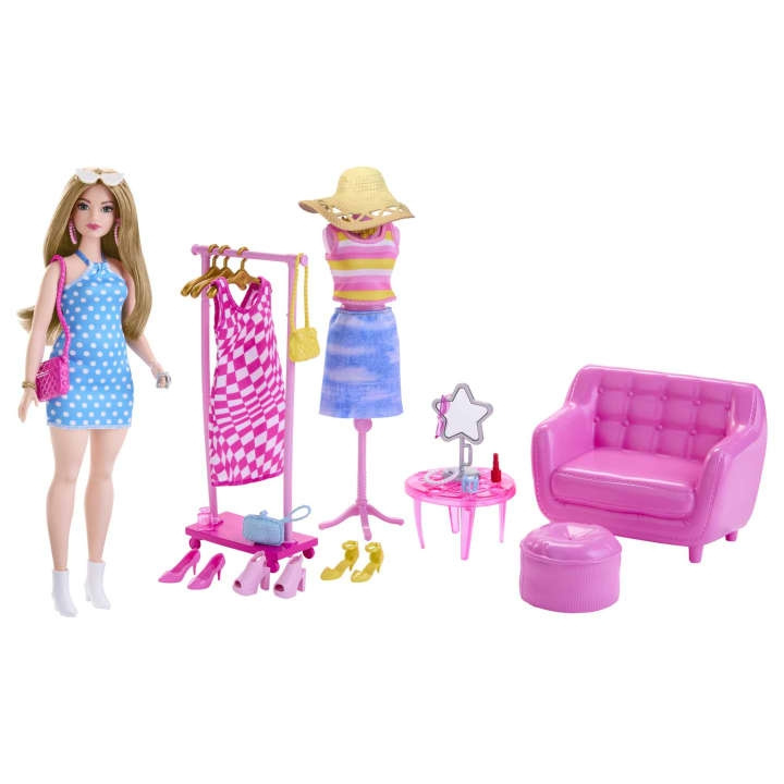 Barbie Stylist en Kast (HPL78) in de groep SPEELGOED, KINDER- & BABYPRODUCTEN / Speelgoed / Docks & Accessoires bij TP E-commerce Nordic AB (C80681)