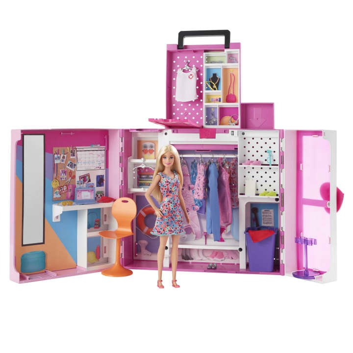 Barbie Droomkast pop & speelset (HGX57) in de groep SPEELGOED, KINDER- & BABYPRODUCTEN / Speelgoed / Docks & Accessoires bij TP E-commerce Nordic AB (C80702)