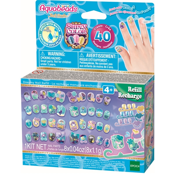 Aquabeads Refill voor dromerige nagels (35009) in de groep SPEELGOED, KINDER- & BABYPRODUCTEN / Speelgoed / Ambachten bij TP E-commerce Nordic AB (C80715)