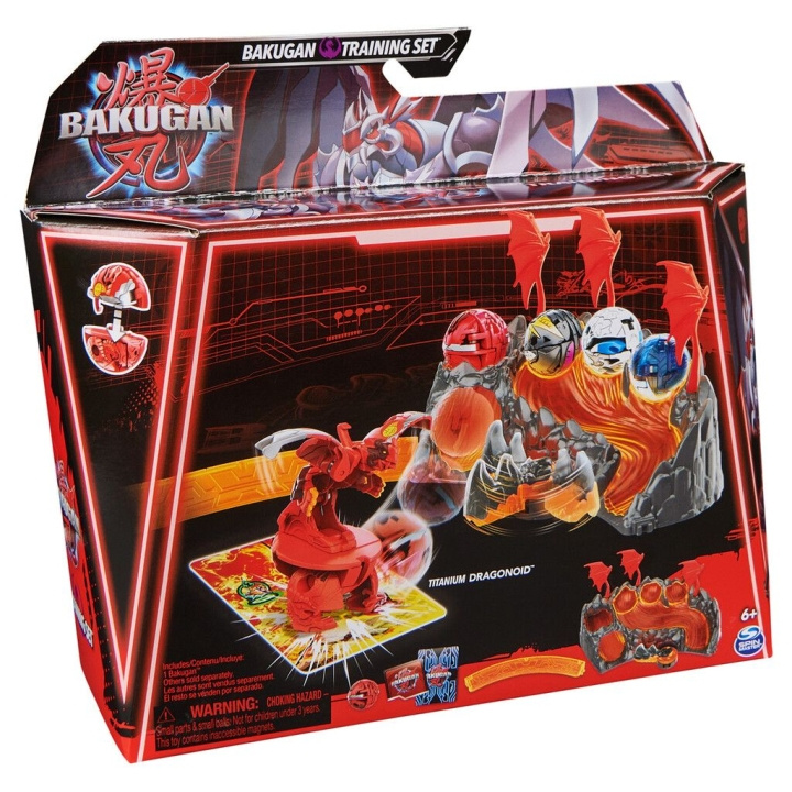 Bakugan 3.0 Trainingsset - Titanium drakenoïde in de groep SPEELGOED, KINDER- & BABYPRODUCTEN / Speelgoed / Speelset bij TP E-commerce Nordic AB (C80765)