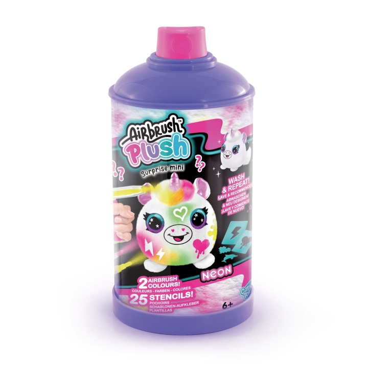 Airbrush Plush Neon mini Mystery Kit PDQ (1020) in de groep SPEELGOED, KINDER- & BABYPRODUCTEN / Speelgoed / Tekenen & Tellen bij TP E-commerce Nordic AB (C80802)