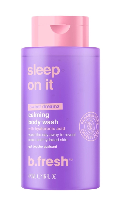 b.fresh Sleep On It Calming Body Wash 473 ml in de groep BEAUTY & HEALTH / Huidsverzorging / Lichaamsverzorging / Body lotion bij TP E-commerce Nordic AB (C80830)