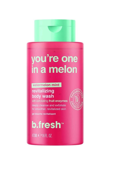 b.fresh Je bent één in een meloen Revitaliserende Body Wash 473 ml in de groep BEAUTY & HEALTH / Huidsverzorging / Lichaamsverzorging / Bad- en douchegels bij TP E-commerce Nordic AB (C80831)