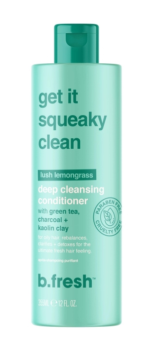 b.fresh Get It Squeaky Clean Diep Reinigende Conditioner 355 ml in de groep BEAUTY & HEALTH / Haar & Styling / Haarverzorging / Conditioner bij TP E-commerce Nordic AB (C80839)