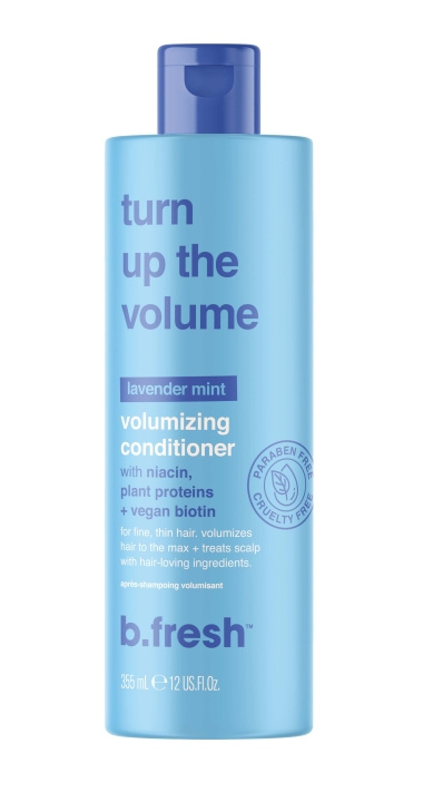 b.fresh Turn Up The Volume Volume Conditioner 355 ml in de groep BEAUTY & HEALTH / Haar & Styling / Haarverzorging / Conditioner bij TP E-commerce Nordic AB (C80842)