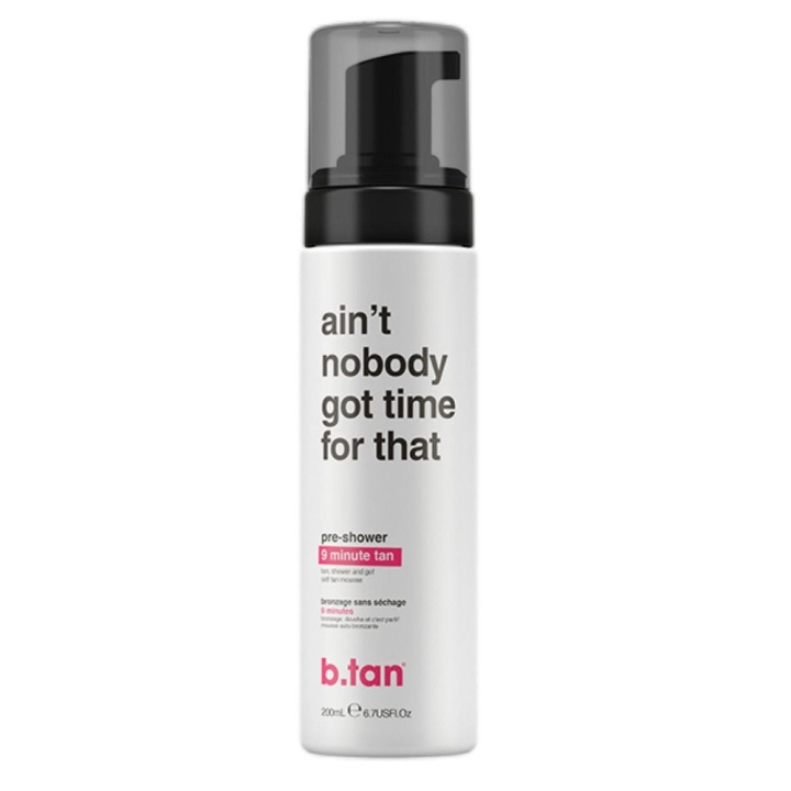 b.tan Ain\'t Nobody Got Time For That Tan Mousse 200 ml in de groep BEAUTY & HEALTH / Huidsverzorging / Zonnebank / Bruin zonder zon bij TP E-commerce Nordic AB (C80848)