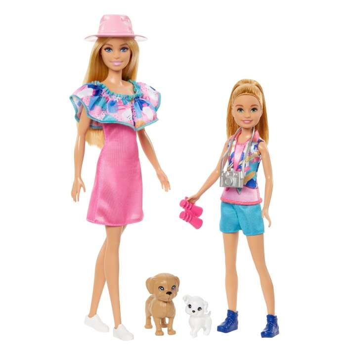 Barbie Stacie & Barbie Poppenset met 2 huisdieren (HRM09) in de groep SPEELGOED, KINDER- & BABYPRODUCTEN / Speelgoed / Docks & Accessoires bij TP E-commerce Nordic AB (C80859)