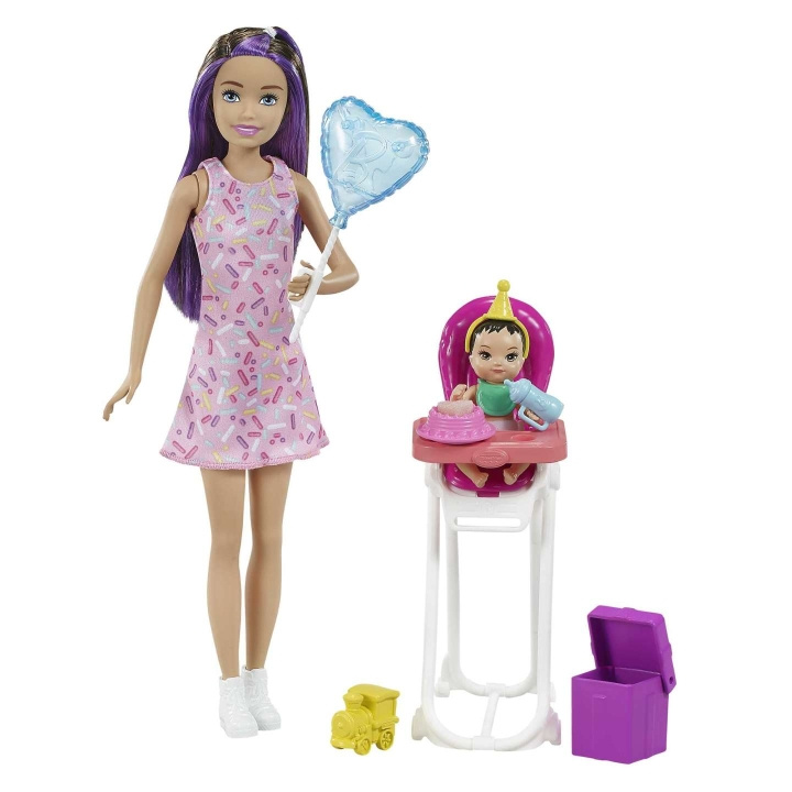 Barbie Skipper Babysitters poppen- en speelset - Voederstoel 1 (GRP40) in de groep SPEELGOED, KINDER- & BABYPRODUCTEN / Speelgoed / Docks & Accessoires bij TP E-commerce Nordic AB (C80863)