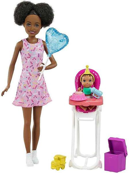 Barbie Skipper Babysitters poppen- en speelset - Voederstoel 2 (GRP41) in de groep SPEELGOED, KINDER- & BABYPRODUCTEN / Speelgoed / Docks & Accessoires bij TP E-commerce Nordic AB (C80864)