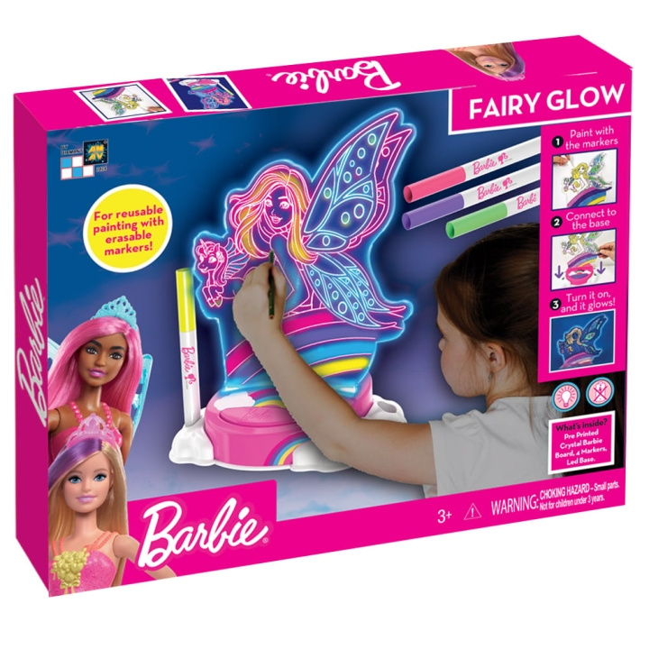 Barbie Decoratie nachtlampje - Fairy Paint N Lite in de groep SPEELGOED, KINDER- & BABYPRODUCTEN / Speelgoed / Docks & Accessoires bij TP E-commerce Nordic AB (C80883)