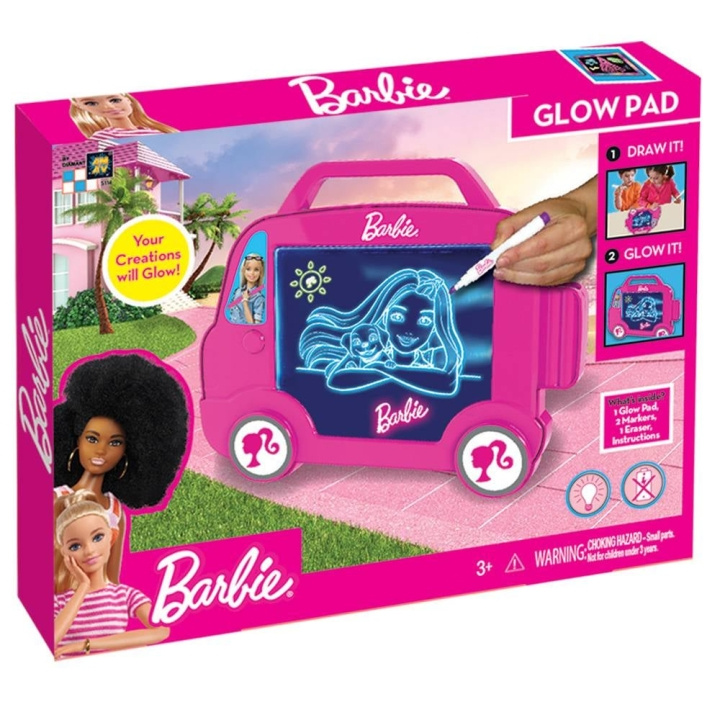 Barbie Tekenbord - Glow Pad (AM-5114) in de groep SPEELGOED, KINDER- & BABYPRODUCTEN / Speelgoed / Tekenen & Tellen bij TP E-commerce Nordic AB (C80885)