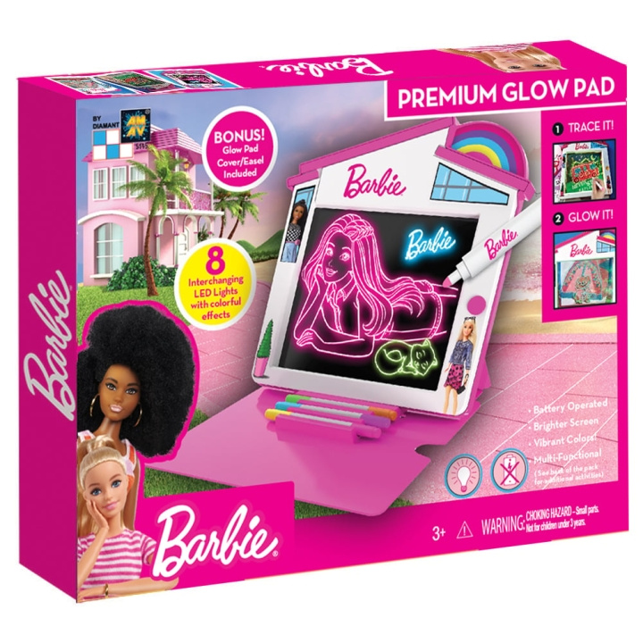 Barbie Tekenbord - Dreamhouse Premium Glow Pad (AM-5115) in de groep SPEELGOED, KINDER- & BABYPRODUCTEN / Speelgoed / Tekenen & Tellen bij TP E-commerce Nordic AB (C80886)