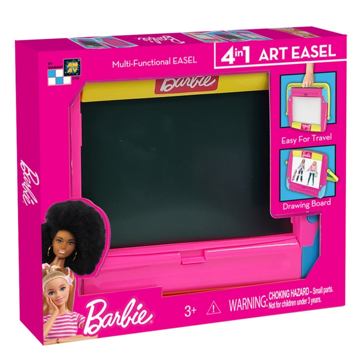 Barbie Schildersezel en tekenbord - 4-in-1 schildersezel (AM-5188) in de groep SPEELGOED, KINDER- & BABYPRODUCTEN / Speelgoed / Tekenen & Tellen bij TP E-commerce Nordic AB (C80888)